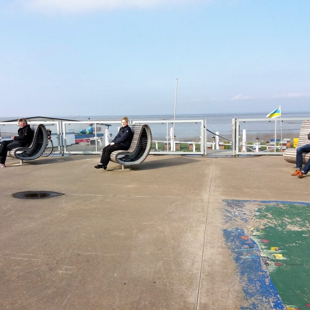 Burhave am Meer